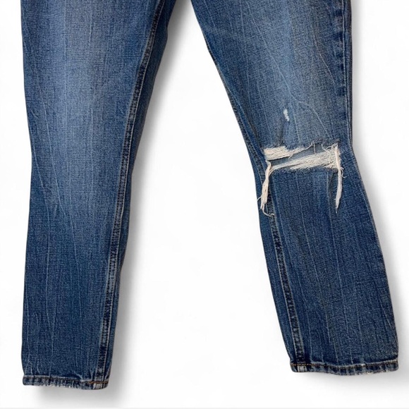 Abercrombie & Fitch The Skinny High Rise Distressed Jeans – Size 25 (0 Short) - Picture 4 of 8